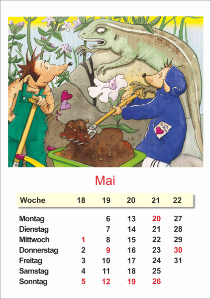 Kinder Kalender 2024